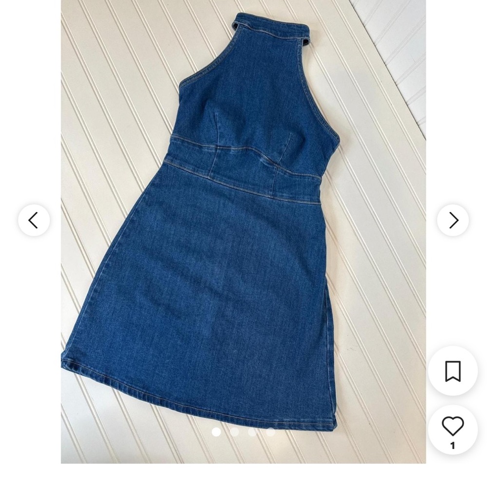 Lulu's Blue Denim Dress
